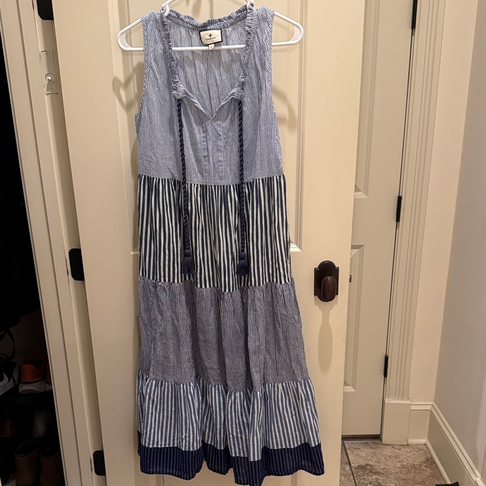 Tuckernuck striped Sleeveless Maxi Dress